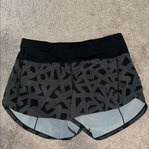 limited edition lululemon shorts! size 6,4” high rise